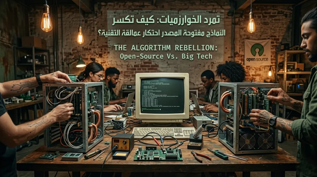 تمرد الخوارزميات: كيف تكسر النماذج مفتوحة المصدر احتكار عمالقة التقنية؟