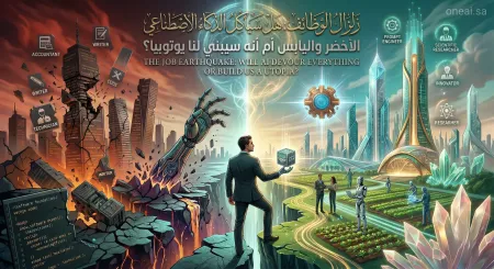 زلزال الوظائف: هل سيأكل الذكاء الاصطناعي الأخضر واليابس أم أنه سيبني لنا الجنة؟
