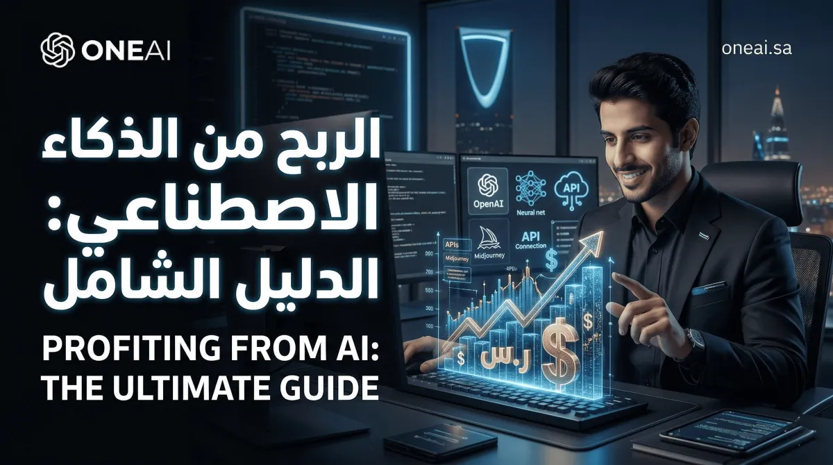 الدليل الشامل للربح من الذكاء الاصطناعي: كيف تستخدم الأدوات بذكاء؟